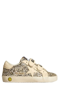 Golden Goose Kids Old School Glitter Low-Top Sneakers