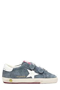 Golden Goose Kids Old School Strap Low-Top Sneakers