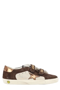 Golden Goose Kids Old School Touch Strap Sneakers