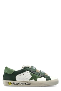Golden Goose Kids Old School Velcro Low-Tops