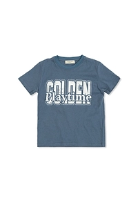 Golden Goose Kids Printed Crewneck T-Shirt