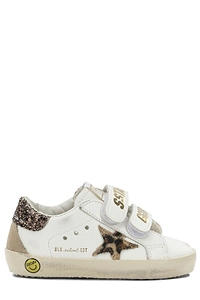 Golden Goose Kids Star Printed Embellished Sneakers