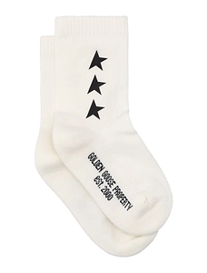 Golden Goose Kids Star-Printed Socks