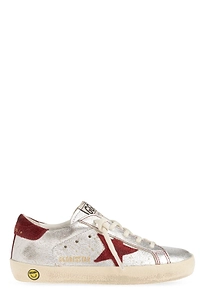 Golden Goose Kids Super Star Distressed Low-Tops