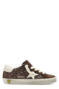 Golden Goose Kids Super Star Glitter Low-Tops