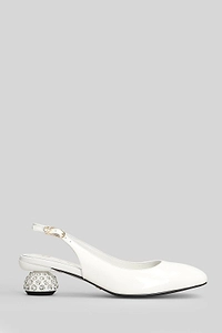 Joy Embellished-Herel Slingback Pumps