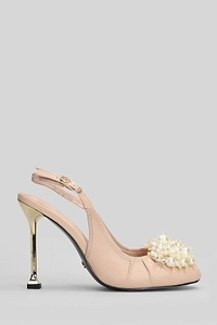 Pipoca Embellished Slingback Pumps