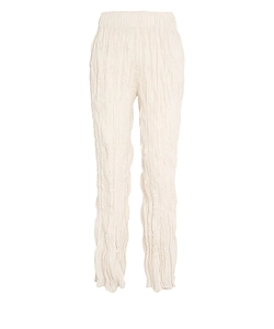 Flared Pleated Pants