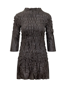 Hand Pleated Mini Dress