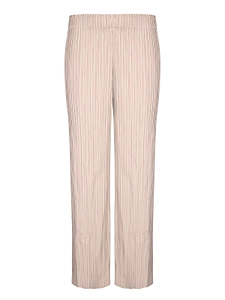 Pleated Straight-Leg Pants