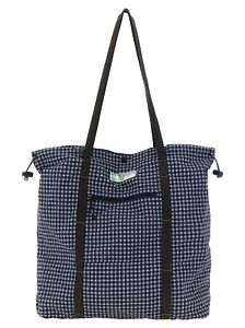 Utility Check Tote Bag