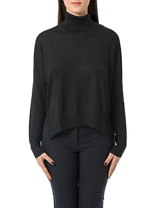 Gran Sasso Turtleneck Side Slit Jumper