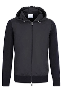 Gran Sasso Zipped Hooded Jacket