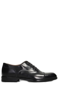 Green George Brushed Lace-Up Shoes