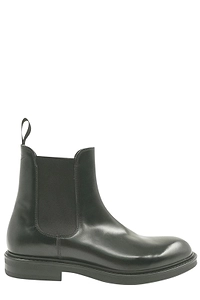 Green George Elastic Chelsea Boots