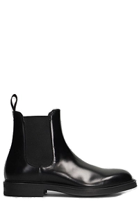 Green George Elastic-Sided Chelsea Boots