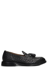 Green George Woven Tassel Moccasins