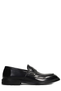 Green George Slip-On Penny Loafers