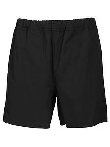 Grifoni Side Slit Straight Hem Shorts