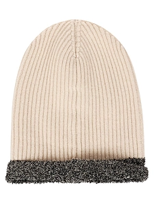 Grifoni Ribbed Knit Hat