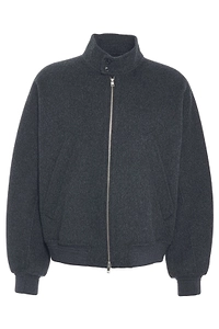 Grifoni Oversized Zipped Bomber Jacket