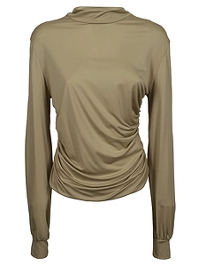Ruched Jersey Top