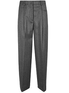 Grifoni Wide-Leg Wool Pants