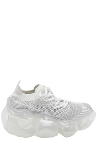 Grounds Moopie Knit Platform Low-Top Sneakers
