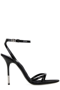 Gucci Ankle Strap Stiletto High-Heeled Sandals