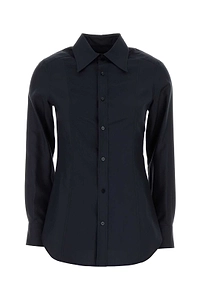 Gucci Button-Up Long-Sleeved Poplin Shirt