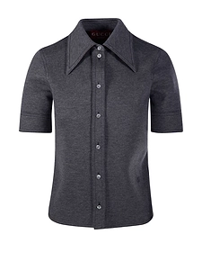 Gucci Collared Short-Sleeve Shirt