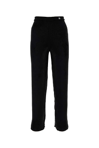 Gucci Crystal Logo Plaque Trousers