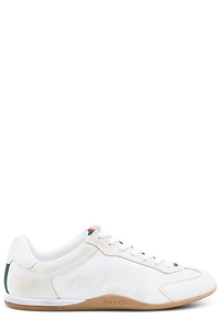 Gucci Distressed Effect Lace-Up Sneakers