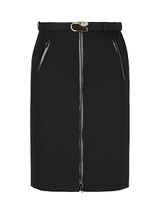 Gucci Detachable Belt Midi Skirt