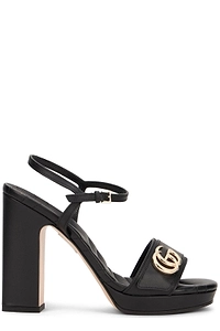 Gucci Double G Platform Sandals