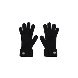 Gucci Double G Rib-Knit Gloves