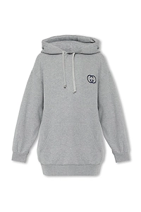 Gucci Drawstring Long-Sleeved Hoodie
