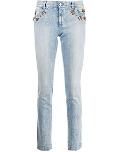 Gucci Embellished Denim Jeans
