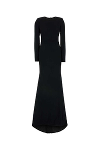 Gucci Embellished Open Back Gown