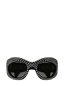 Gucci Eyewear Oval Frame Sunglasses