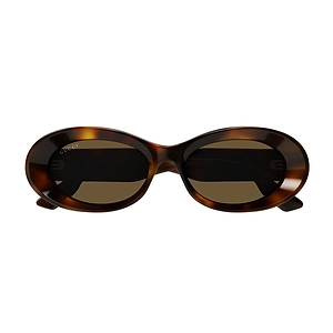 Gucci Eyewear Oval Frame Sunglasses
