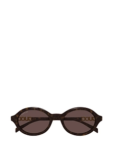 Gucci Eyewear Oval Frame Sunglasses