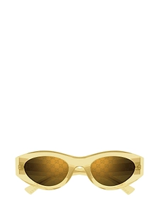 Gucci Eyewear Oval Frame Sunglasses