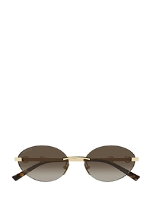 Gucci Eyewear Oval Frame Sunglasses