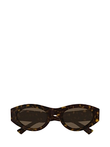 Gucci Eyewear Oval Frame Sunglasses