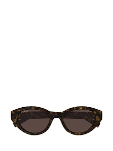 Gucci Eyewear Oval Frame Sunglasses