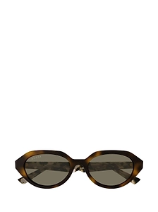 Gucci Eyewear Oval Frame Sunglasses