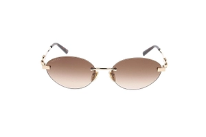 Gucci Eyewear Oval Frame Sunglasses