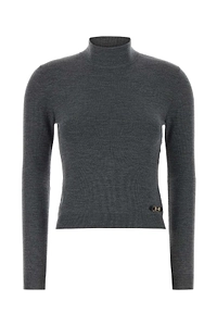 Gucci Fine Rib Knitted Top