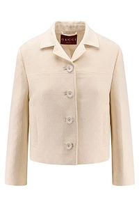 Gucci Gg CrÊPe Jacquard Jacket
